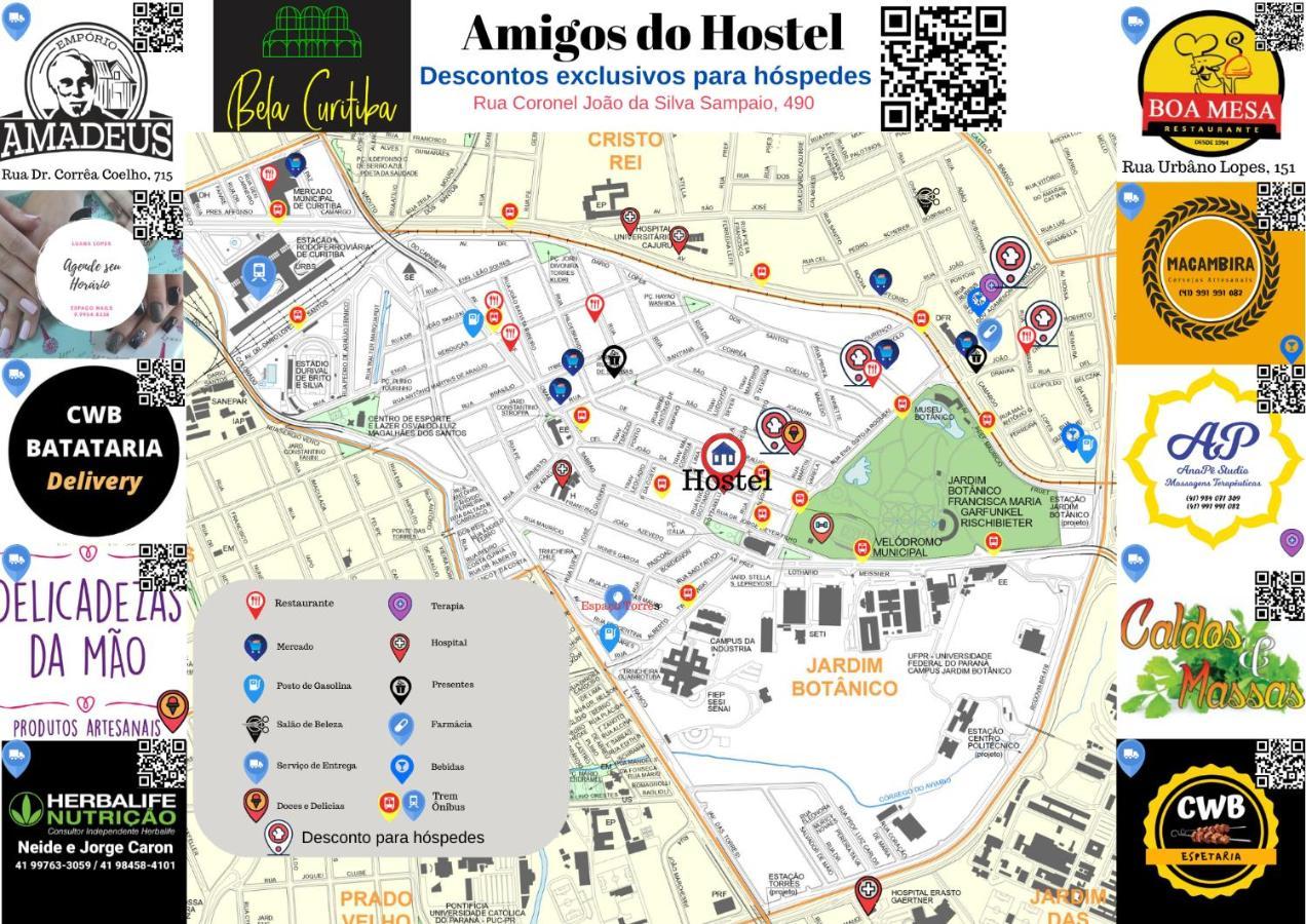 Bela Curitiba Hostel Extérieur photo